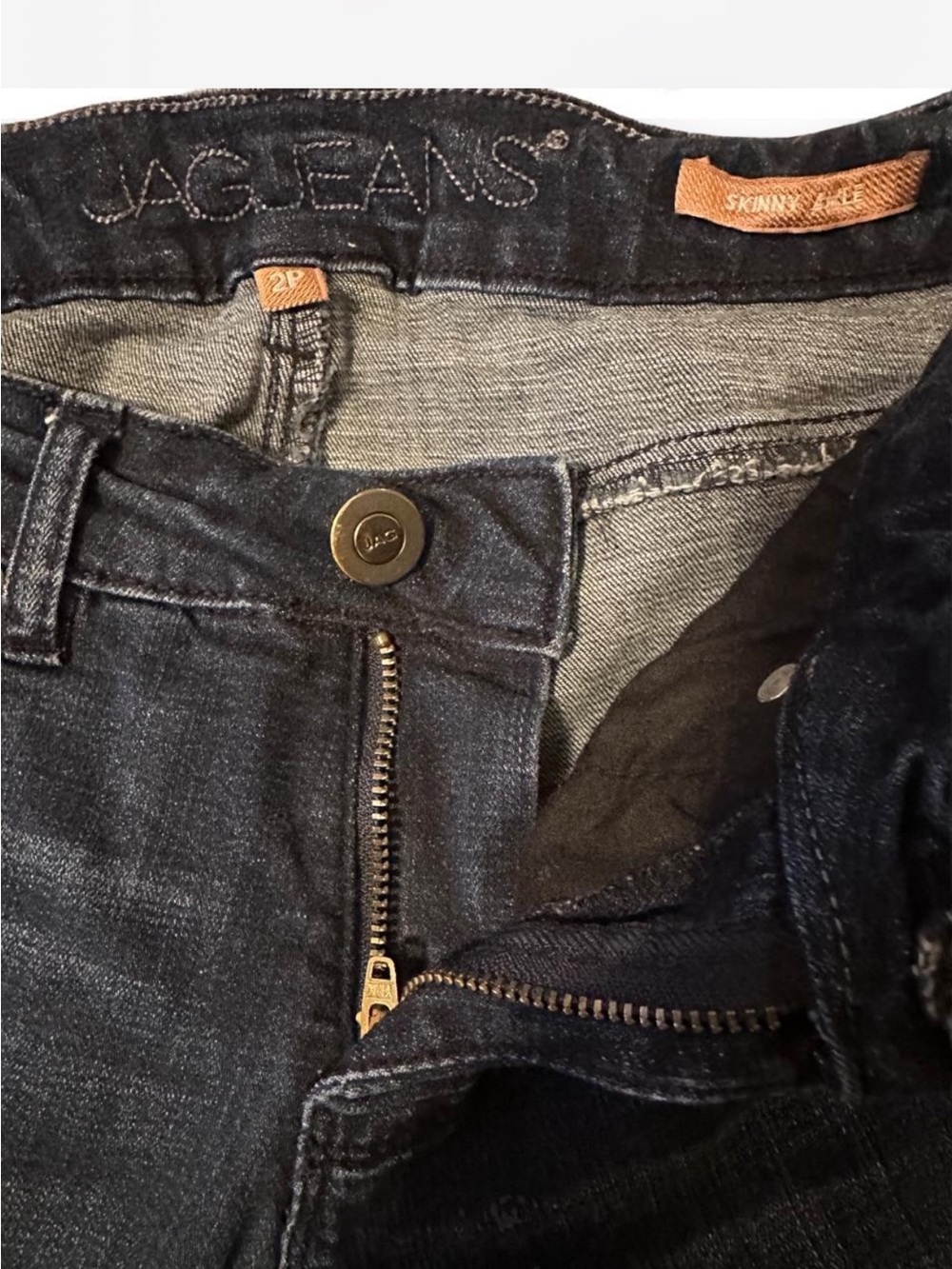 Women’s Jag Jeans skinny cuffed Dark Blue - Picture 5 of 5